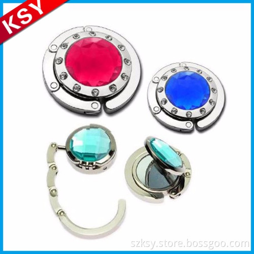 Professional Production Fine Workmanship Luxury Fashion Shining Table Top Purse Bag Hanger